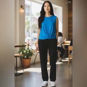 Sanctuary Vibrant Blue Tank Top